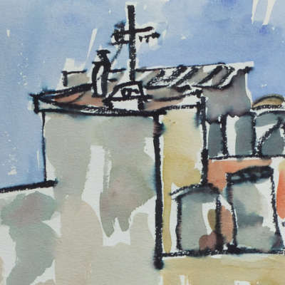 Andreas Korn: Artproduktion (Kunstraum - Aquarell in Calella) Andreas Korn: Artproduktion (Kunstraum - Aquarell in Calella)